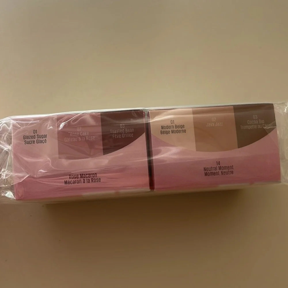 Set of Two Kaja Beauty Bento Eyeshadow Trios